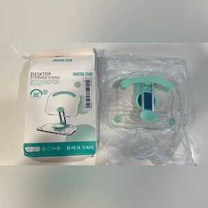 New| Acrylic Tablet Stand Holder with 360 Rotating Base
